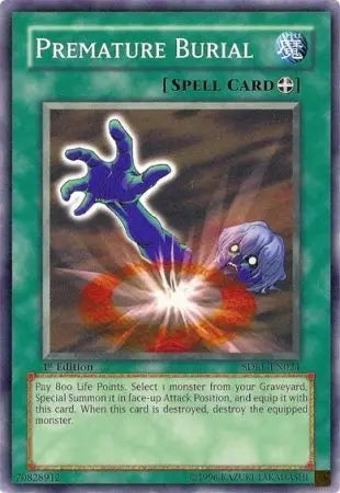 Premature Burial - Common - Yu-Gi-Oh King Gaming