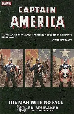 RARE - Captain America: The Man With No Face Premiere Hardcover July 1 2009 King Gaming
