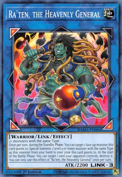 Ra'Ten, The Heavenly General - Common - Yu-Gi-Oh King Gaming