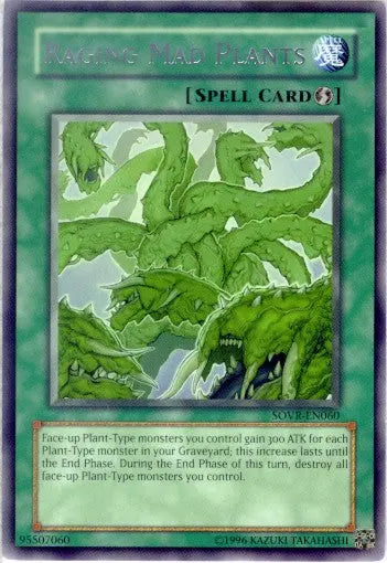 Raging Mad Plants - Rare - Yu-Gi-Oh King Gaming