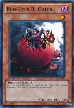 Red-Eyes B. Chick - Common - Yu-Gi-Oh King Gaming