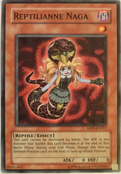 Reptilianne Naga - Common - Yu-Gi-Oh King Gaming
