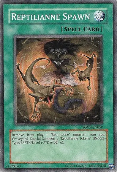Reptilianne Spawn - Common - Yu-Gi-Oh King Gaming