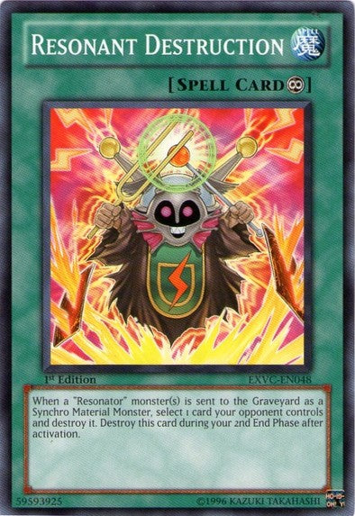 Resonant Destruction - Common - Yu-Gi-Oh King Gaming