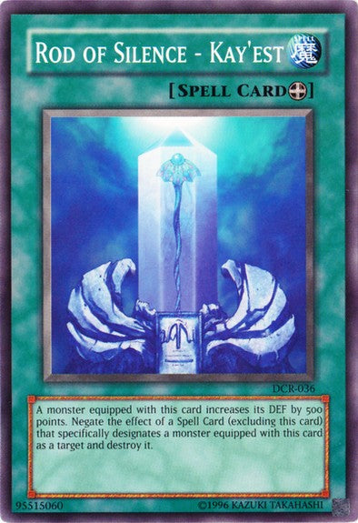 Rod Of Silence - Kay'est - Common - Yu-Gi-Oh King Gaming