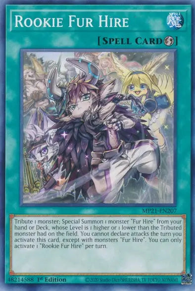 Rookie Fur Hire - Common - Yu-Gi-Oh King Gaming