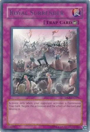 Royal Surrender - Rare - Yu-Gi-Oh King Gaming