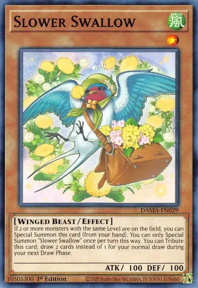 Slower Swallow - Common - Yu-Gi-Oh King Gaming
