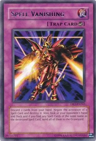 Spell Vanishing - Rare - Yu-Gi-Oh King Gaming