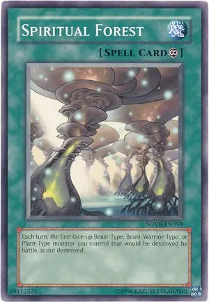 Spiritual Foreest - Common - Yu-Gi-Oh King Gaming