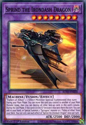 Sprind The Irondash Dragon - Common - Yu-Gi-Oh King Gaming