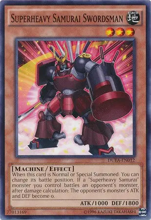 Superheavy Samurai Swordsman - Common - Yu-Gi-Oh King Gaming
