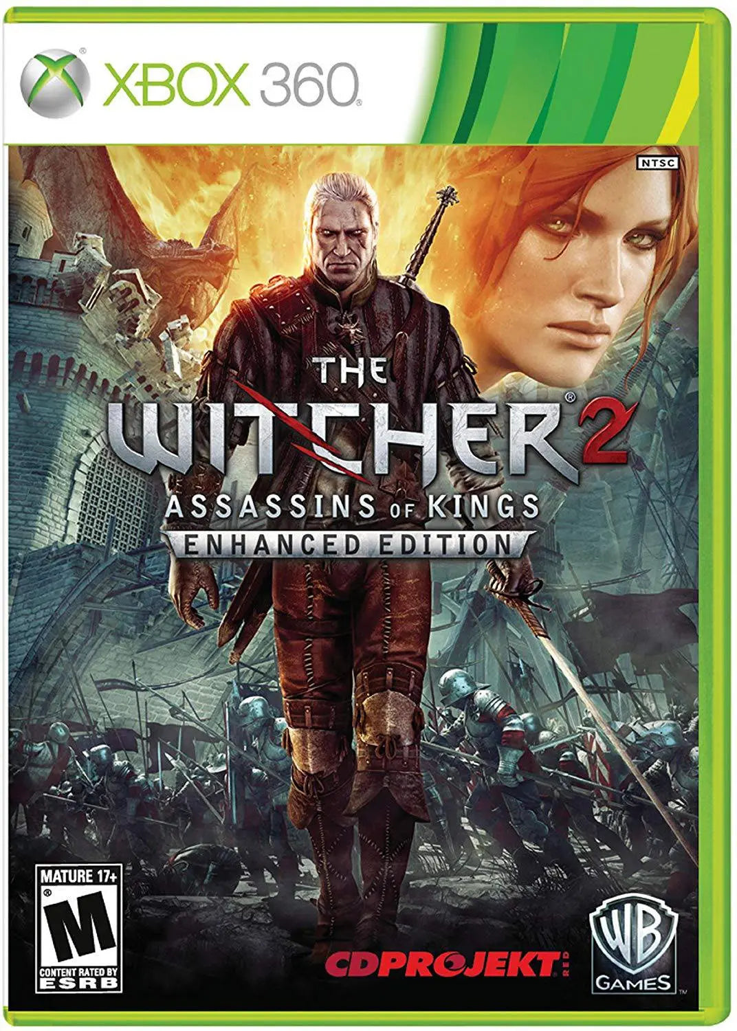 The Witcher 2 Assassins Of Kings Enhanced Edition Xbox 360 - USED COPY King Gaming
