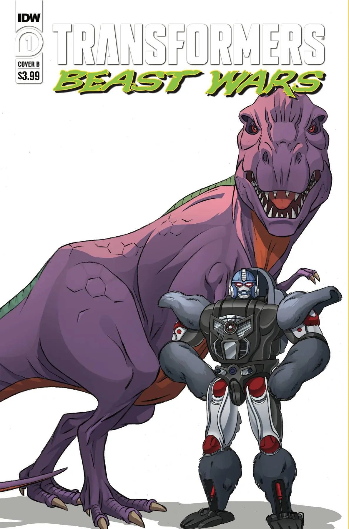 Transformers Beast Wars #1 CVR B Dan Schoening King Gaming