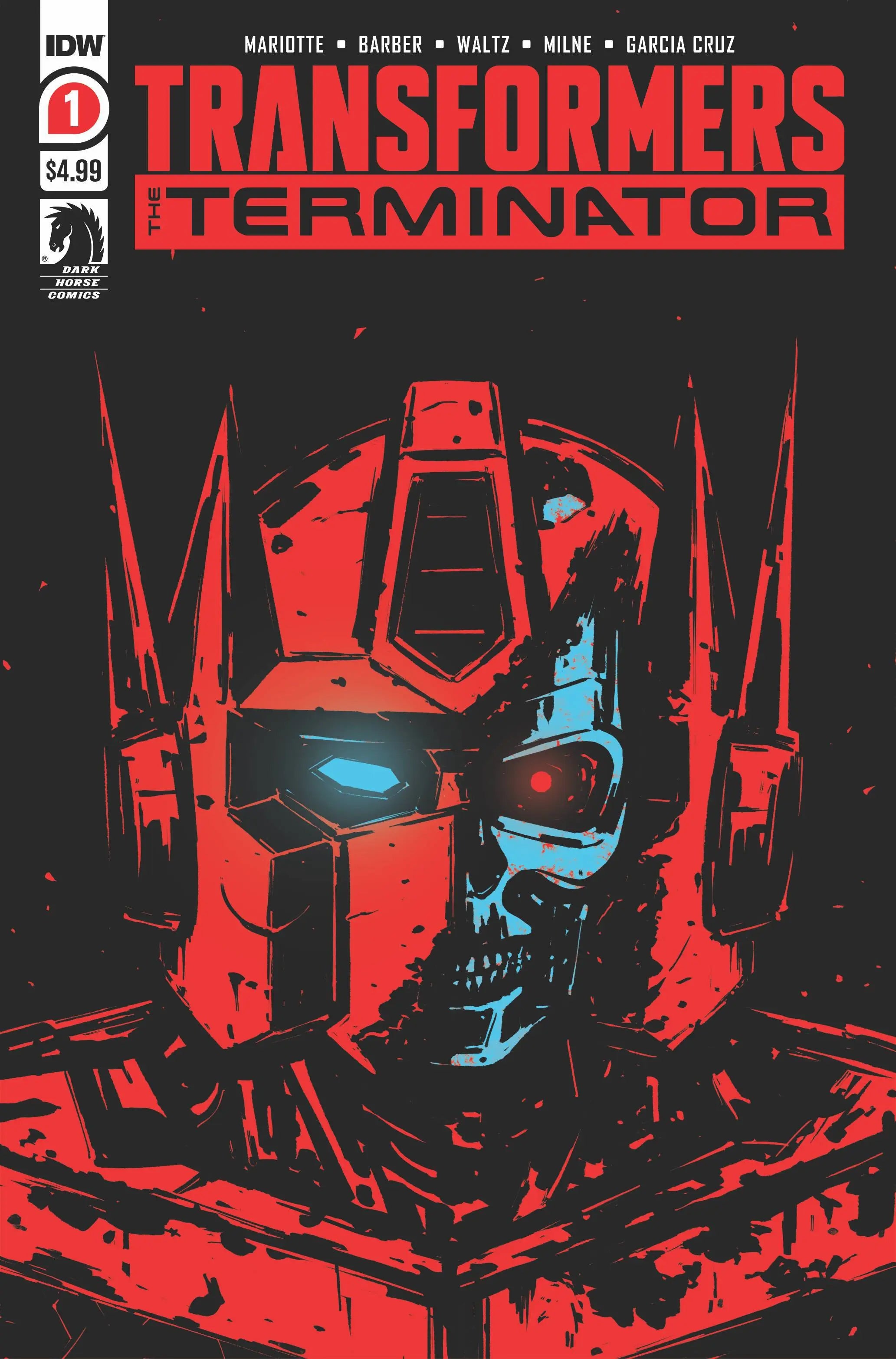 Transformers VS Terminator #1 (OF 4) 2ND PTG King Gaming