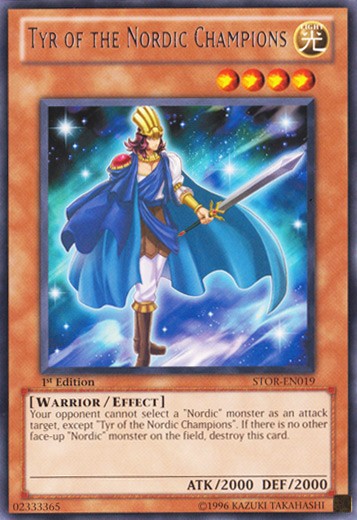 Tyr Of The Nordic Champions - Rare - Yu-Gi-Oh King Gaming
