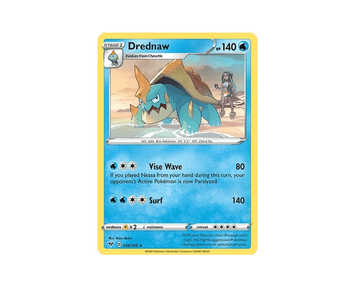 Drednaw - 39/185 - NM Rare King Gaming