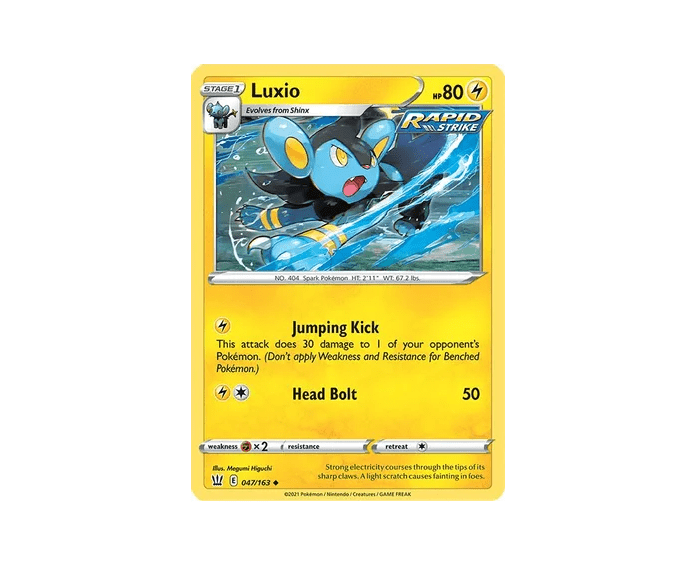 Luxio - 47/163 - NM Uncommon King Gaming