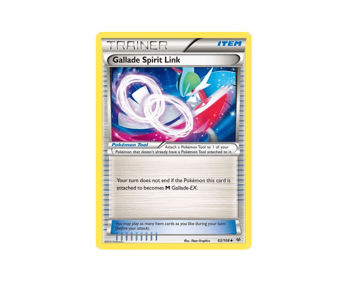 Gallade Spirit Link - 83/108 - NM Uncommon King Gaming