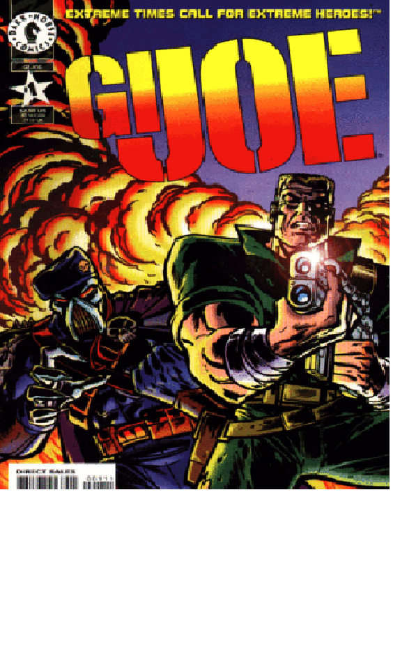 GI Joe #1 (1996 Dark Horse 2nd Series) King Gaming