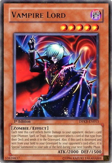 Vampire Lord - Rare - Yu-Gi-Oh King Gaming