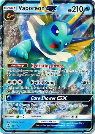 Vaporeon GX - SM272 - Promo King Gaming