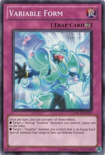 Variable Form - Common - Yu-Gi-Oh King Gaming