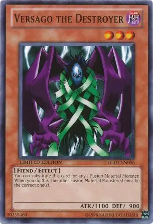 Versago The Destroyer - Common - Yu-Gi-Oh King Gaming