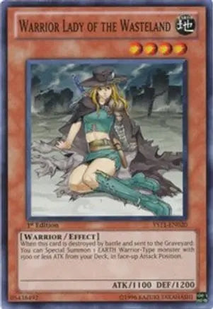 Warrior Lady of the Wasteland - Common - Yu-Gi-Oh King Gaming