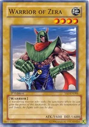 Warrior Of Zera - Common - Yu-Gi-Oh King Gaming