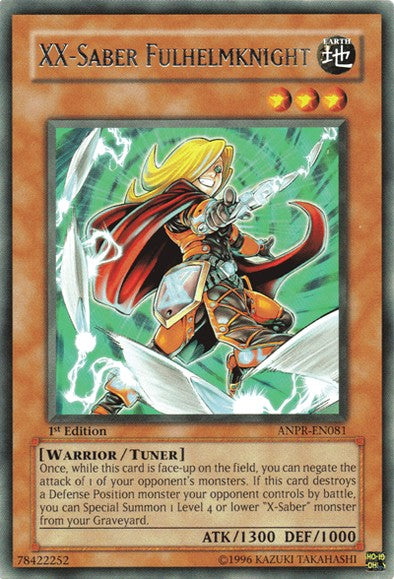 XX-Saber Fulhelmknight - Rare - Yu-Gi-Oh King Gaming