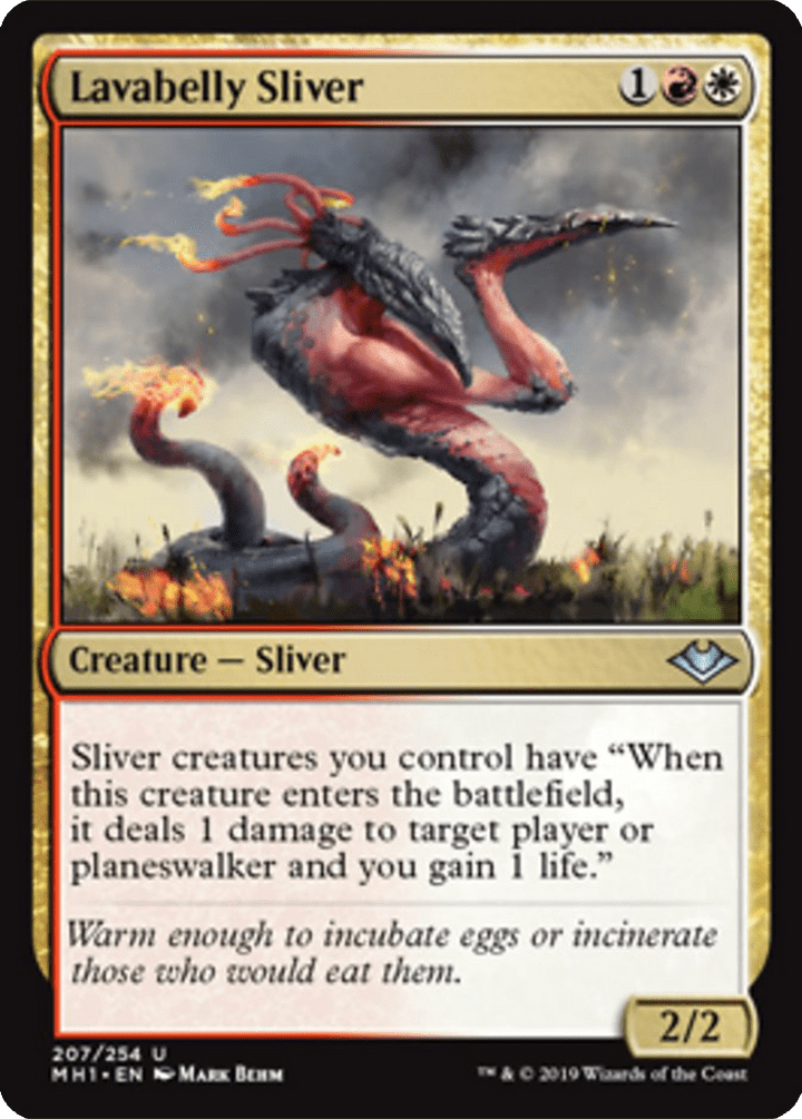 Lavabelly Sliver - NM - U #207 King Gaming