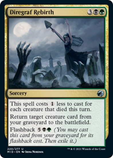 Diregraf Rebirth - #220 - Uncommon - King Gaming