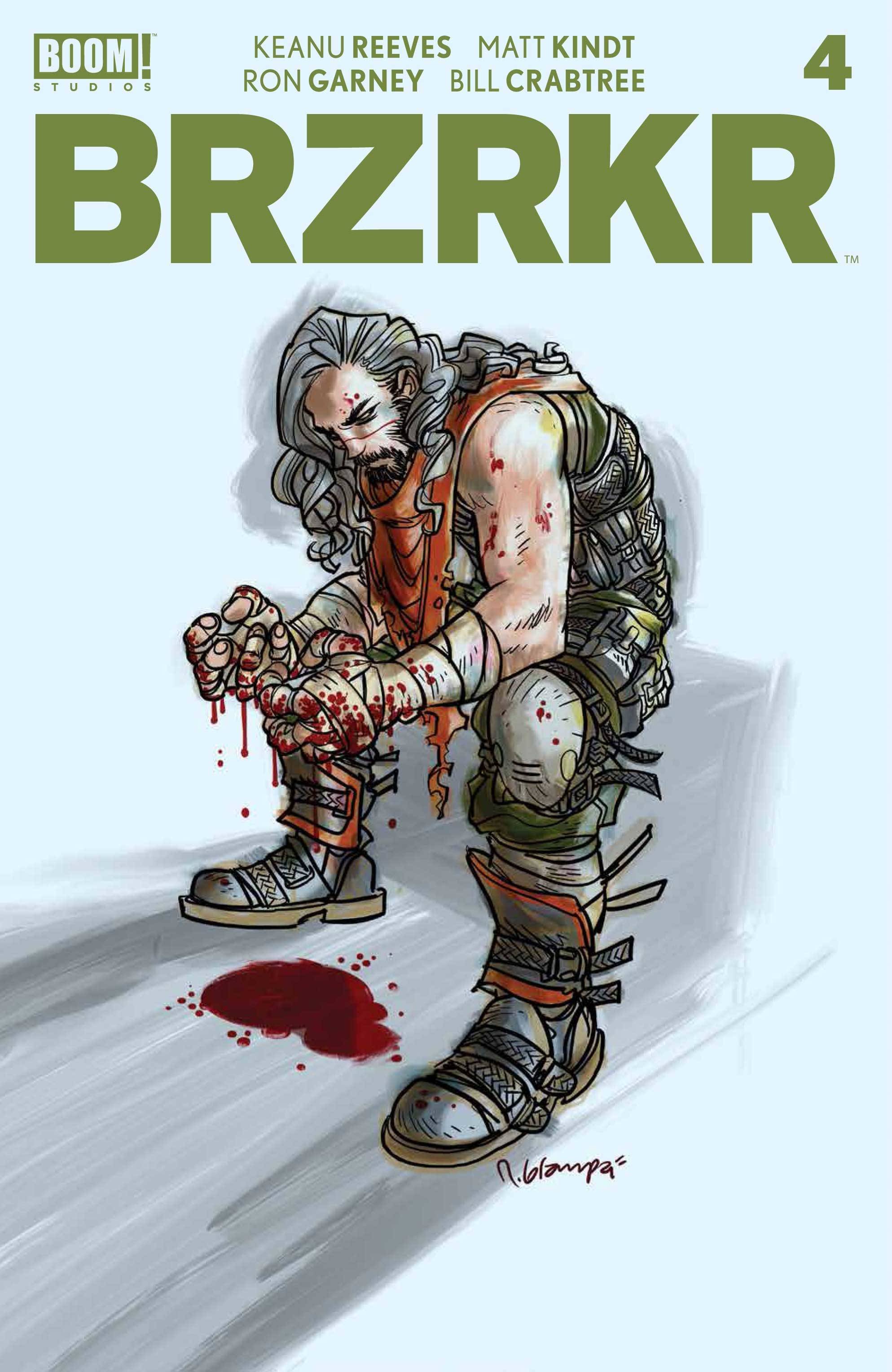 Brzrkr (Berzerker) #4 (OF 12) CVR A Grampa King Gaming