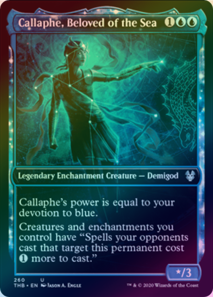 Callaphe, Beloved of the Sea (Showcase) Foil King Gaming