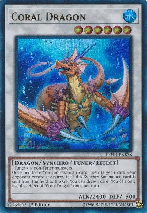 Coral Dragon - NM Ultra Rare King Gaming