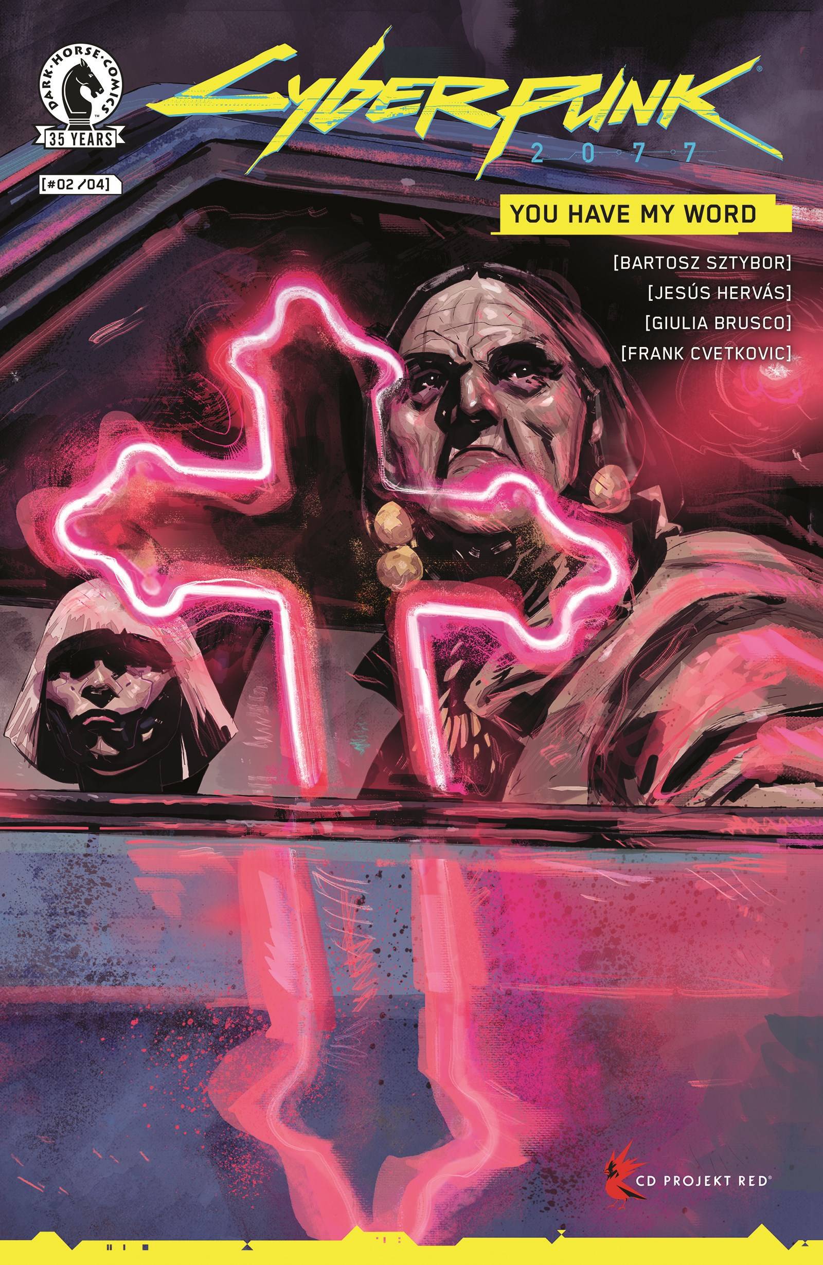 CYBERPUNK 2077 YOU HAVE MY WORD #2 (OF 4) CVR A HERVAS King Gaming
