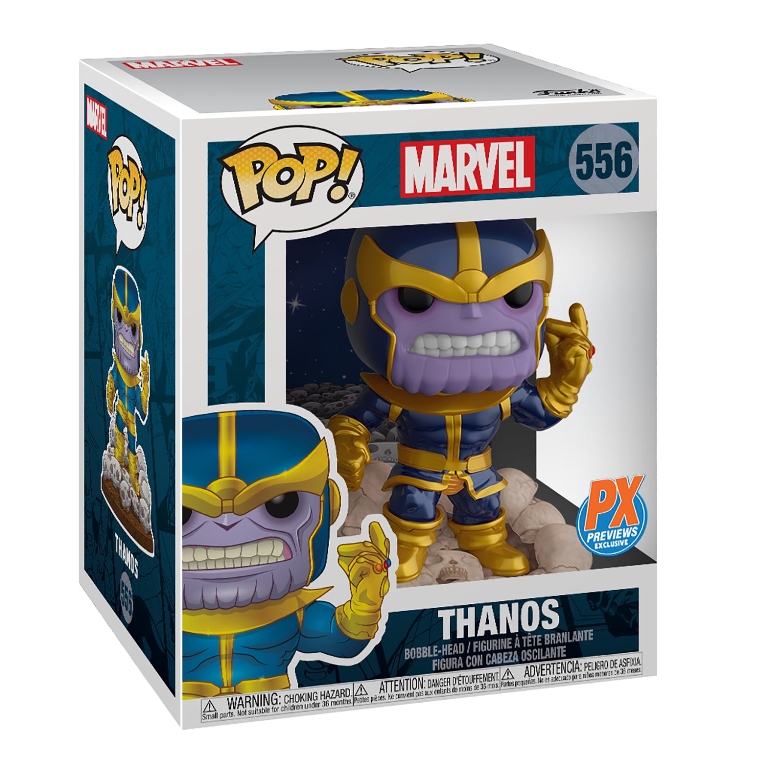POP MARVEL HEROES THANOS SNAP 6IN PX DELUXE VINYL FIGURE - King Gaming