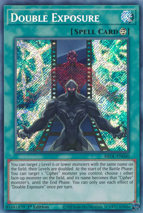 Double Exposure - Secret Rare - Yu-Gi-Oh King Gaming