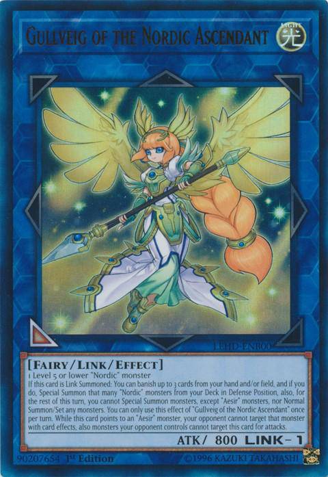 Gullveig of the Nordic Ascendant - NM Ultra Rare King Gaming