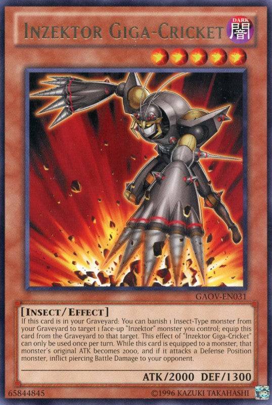 Inzektor Giga-Cricket - NM Rare King Gaming