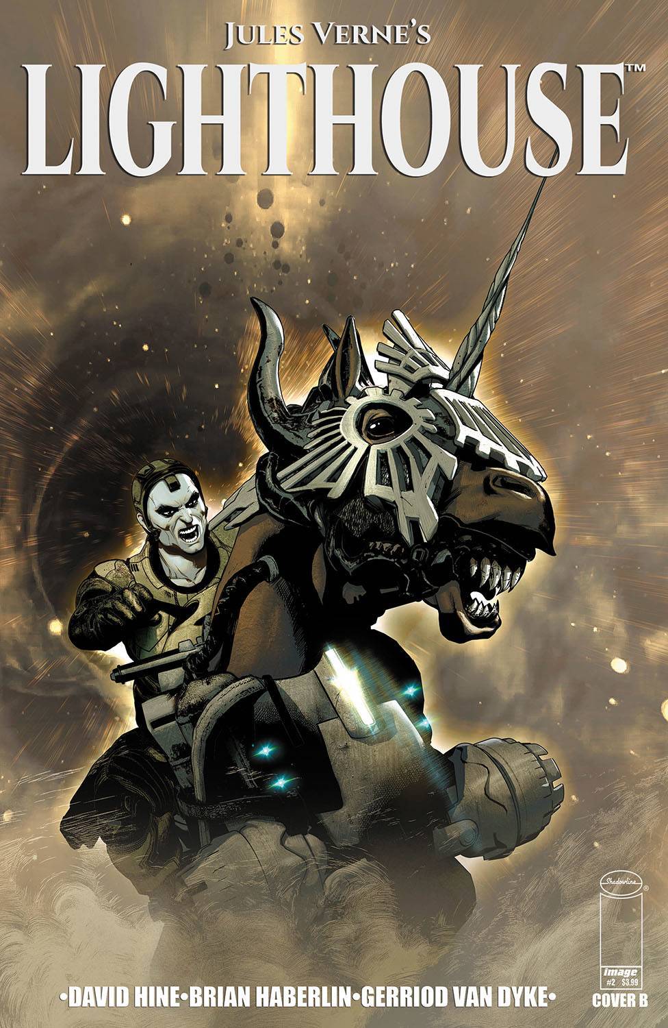 Jules Verne Lighthouse #2 (OF 5) CVR B Haberlin & Van King Gaming