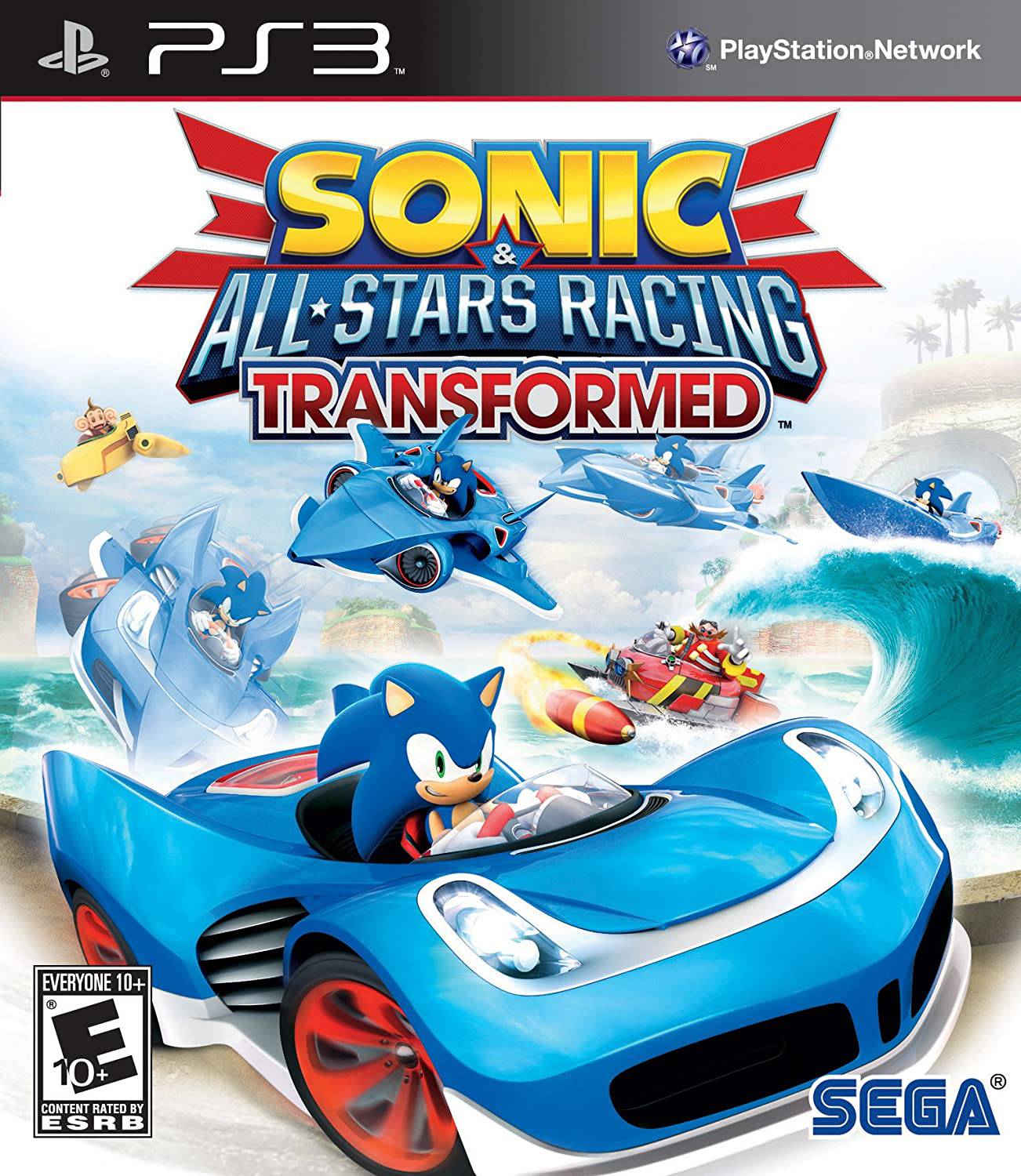 Sonic and All Stars Racing Transformed - PlayStation 3 King Gaming