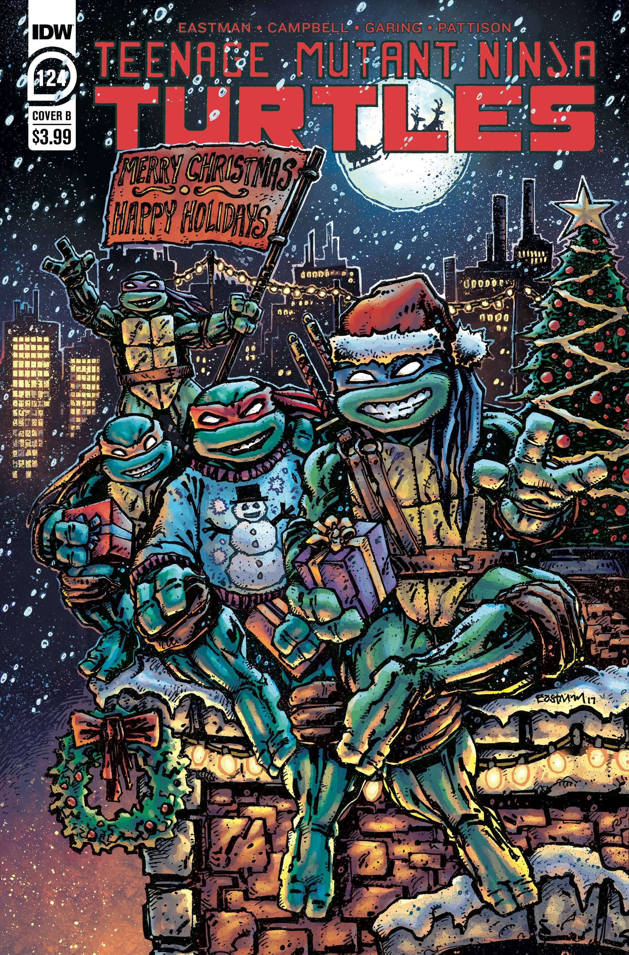 TMNT Ongoing #124 CVR B Eastman King Gaming