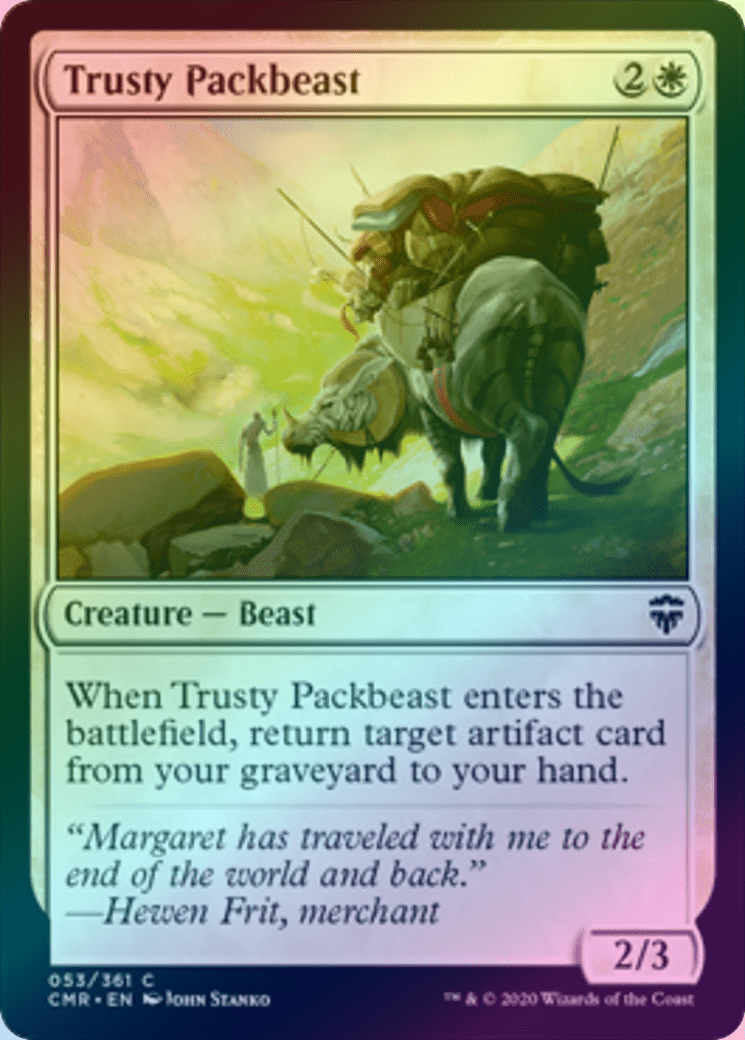 Trusty Packbeast - NM, C (FOIL) King Gaming