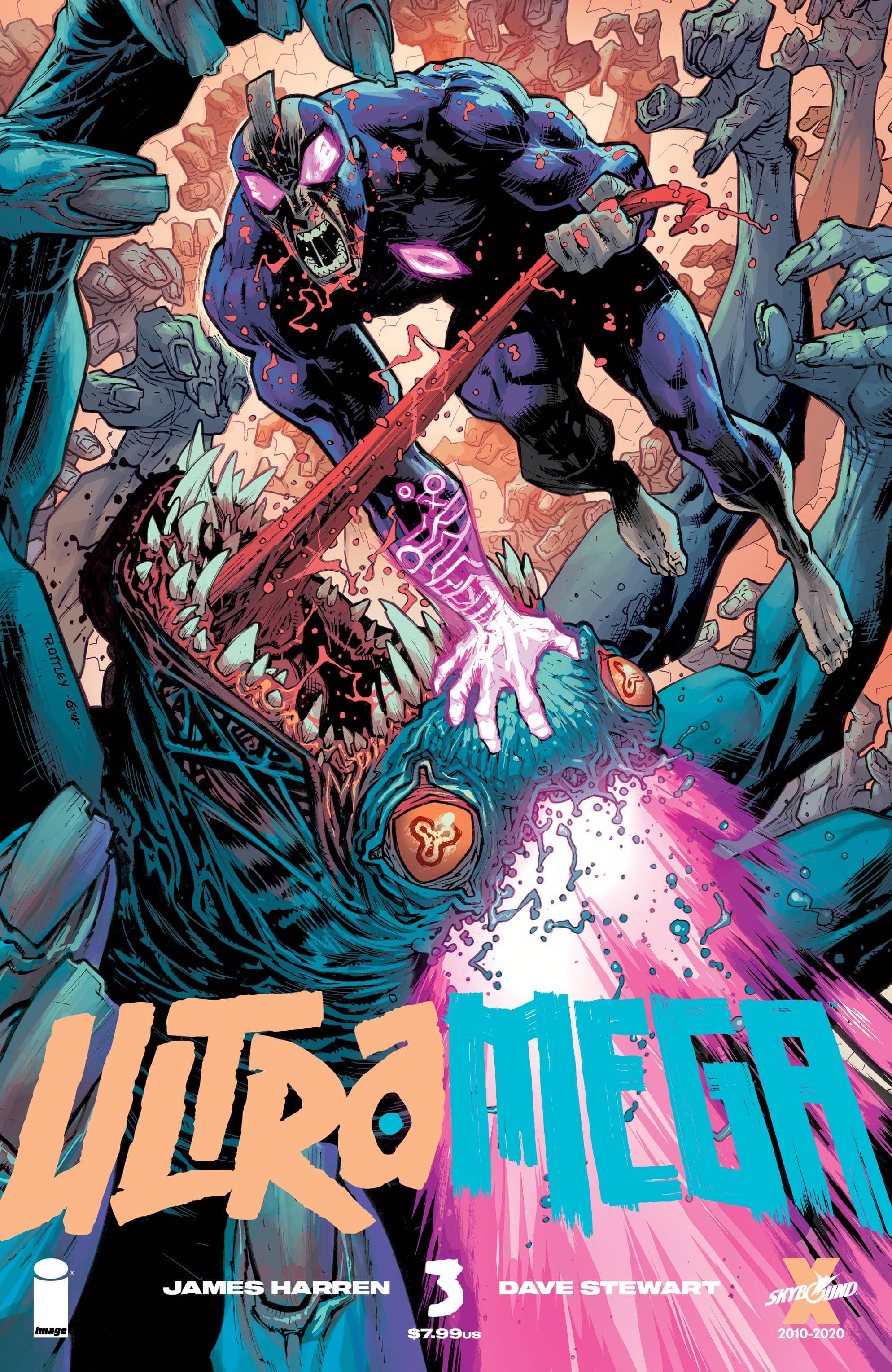 Ultramega By James Harren #3 CVR B Ottley & Martin King Gaming