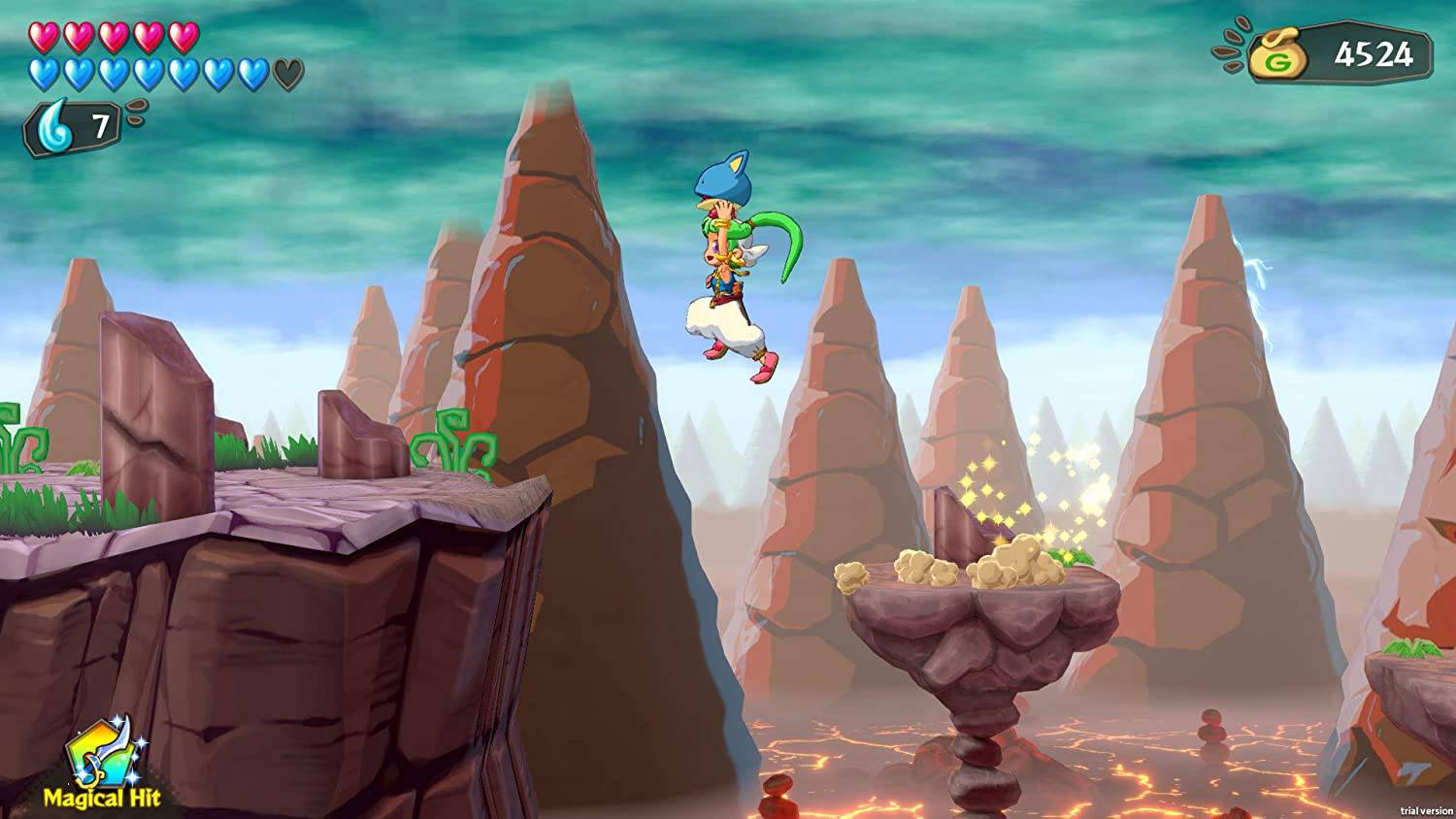 Wonder Boy Asha In Monster World Nintendo Switch King Gaming