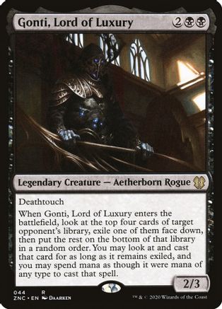 Gonti, Lord of Luxury - #44 - R - King Gaming 