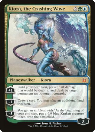 Kiora, the Crashing Wave - #149 - M - King Gaming 