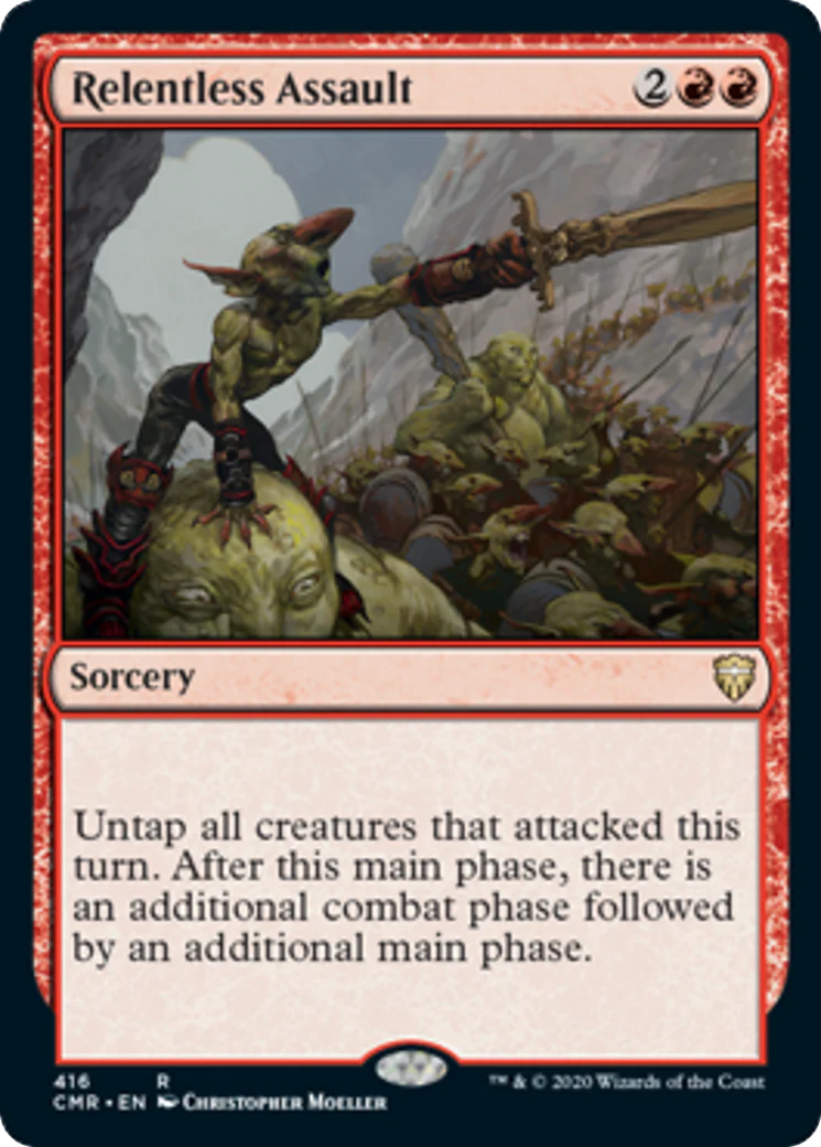 Relentless Assault - Commander Deck - Geeked Out Goods